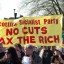 Fighting the cuts: fine words and defiant deeds